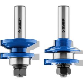  Набор фрез по дереву Зубр 28771-41.3-H2 d(посад.)=12мм (фрезеры) 