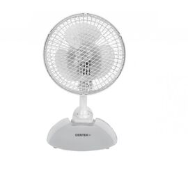 Вентилятор настольный Centek CT-5003 White 20Вт, металл. решетка, 19см, клипса 