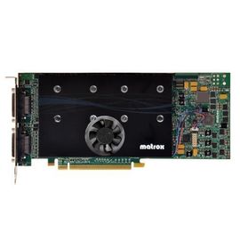  Видеокарта Matrox (MURA-MPX40HF) 4 outputs PCIe x16 (Gen2) 2GB1 64 Gbit/sec, SL-DVI  2048x1152 RGB (VGA) 2048x1536 