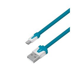  Кабель micro USB, Синий 