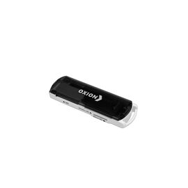  Картридер Oxion, поддержка форматов SD, SDHC, RS MMC, Micro SD, M2, MS PRO Duo, Mini sd (OCR004BK).,Черный 