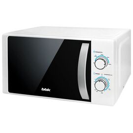  Микроволновая Печь BBK 20MWS-711M/WS белый/серебро 20 литров, механическое управление, 700 Вт 