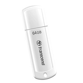  Flash Drive 64Gb USB2.0 Transcend Jetflash 370 TS64GJF370 белый 