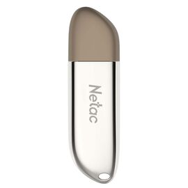  USB-флешка Netac U352 16GB USB2.0 серебристый (NT03U352N-016G-20PN) 