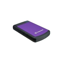  HDD ext 2.5" 2.0TB USB3.0 Transcend StoreJet 25H3, прорезиненный, чёрный/фиолетовый (TS2TSJ25H3P) военный стандарт MIL-STD-810F 516.5 