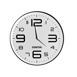  Часы настенные CENTEK СТ-7101 белый 