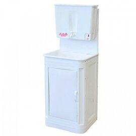  Умывальник Мастерица ЭВБО-17 с ЭВН, с пластиковой тумбой 