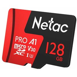  MicroSD  128GB  Netac  P500  Eco  Class 10 UHS-I + SD адаптер 