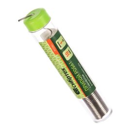  Припой с канифолью Сибртех 913361 D 1мм, 10г, POS61, в пластмассовой тубе 