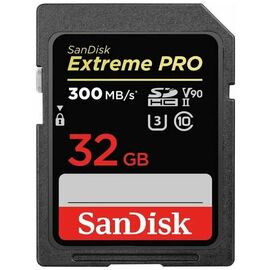  SDHC  32GB  Sandisk Class 10 Extreme Pro UHS-II, U3, V90 (300 Mb/s) 