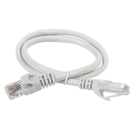  Патч-корд ITK PC01-C5EU-05M кат.5E UTP 0,5м серый 