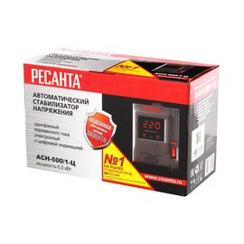  Стабилизатор напряжения Ресанта АСН-500/1-Ц серый (63/6/1) 