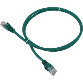  Патч-корд LANMASTER (LAN-PC45/U5E-5.0-GN) LSZH UTP кат.5e, 5.0 м, зеленый 