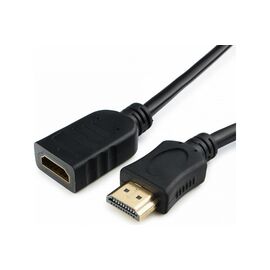  Кабель удлинитель Cablexpert CC-HDMI4X-0.5M HDMI v2.0 19M/19F 0.5 м черный экран 