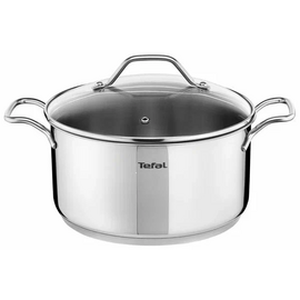  Кастрюля Tefal B8644674 d=24см (без крышки) серебристый (2100125815) 