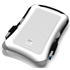  HDD ext 2.5" 1.0TB USB3.0 Silicon Power Armor A30, ударопрочный, белый (SP010TBPHDA30S3W) 