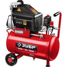  Компрессор воздушный безмасляный ЗУБР КП-200-24 Н6 