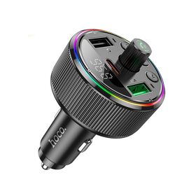  FM-Модулятор HOCO E82 Guerrero PD30W+QC3.0 (черный) 