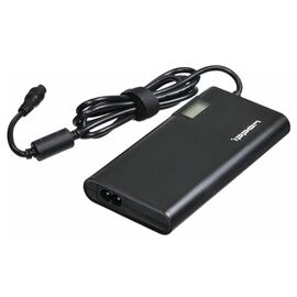  Блок питания Ippon (SD90U Black) автоматический 90W 15V-19.5V 11-connectors 1xUSB 2.1A от бытовой электросети LСD индикатор 