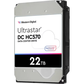  HDD WD Ultrastar DC HC570 WUH722222AL5204 3.5" 22TB SAS 12Gb/s, 7200rpm, 512MB, 0F48052, 512e/4Kn, CMR, Helium, Bulk 