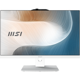  Моноблок MSI Modern AM242P 1M-1020XRU (9S6-AE0722-1020) 23.8" Full HD Core 7 150U (1.8) 16Gb SSD512Gb Graphics noOS GbitEth WiFi 120W клав. мышь белый 