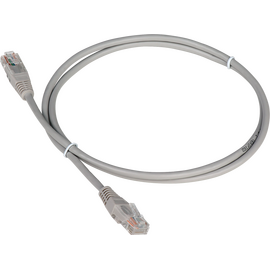  Патч-корд TWT (TWT-45-45-20-GY) TWT UTP кат.5e, с заливными колпачками, 20.0 м, серый 