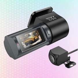  Видеорегистратор HOCO DV8 2K display hidden driving recorder(with rear camera) (черный) 