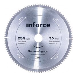  Пильный диск Inforce 11-01-615 254х30х96 по алюминию 