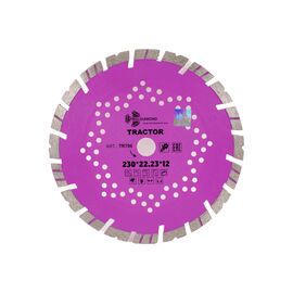  Диск алмазный отрезной TRIO-DIAMOND Tractor TR706 230x22,2312 серия 