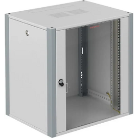  Шкаф коммутационный Sysmatrix WP 6315.710 настенный 15U 600x350мм пер.дв.стекл 2 бок.пан. 60кг серый 200мм 24кг 720мм IP20 металл 