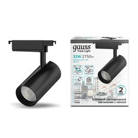  Светильник GAUSS TR088, 4000К, белый нейтральный, черный 