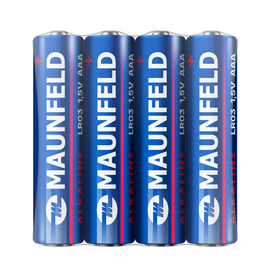  Батарейки Maunfeld Alkaline ААА (LR03) MBLR03-SR40 спайка 4шт 