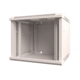  Шкаф коммутационный Rexant 04-0664-111 настенный 6U 600x450мм пер.дв.стекл металл 2 бок.пан. направл.под винты 60кг серый 11.55кг 230град. 368мм IP2 