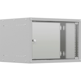  Шкаф коммутационный NTSS Lime NTSS-WL6U5545GS настенный 6U 550x450мм серый 
