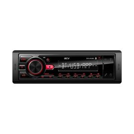  Автомагнитола ACV AVS-401UBR (1din/База 36мм/красная/Bluetooth/USB/TYPE-C/AUX/SD/FM/4*50) 