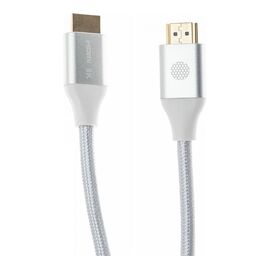  Кабель аудио-видео Cactus CS-HDMI.2.1-1.8 HDMI(m)/HDMI(m) 1.8м позолоч.конт. серебристый 