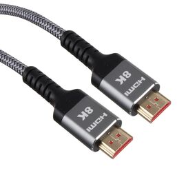  Кабель Vcom ACG859B-3.0 HDMI 19M/M, ver. 2.1 8KX60Hz Econom оплетка 3m iOpen 