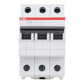  Автоматический выключатель ABB SH203 C25а 2CDS213001R0254 3-полюсный 6ка 