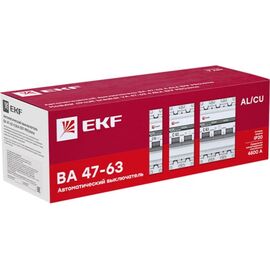  Автоматический выключатель EKF PROxima ВА 47-63 (mcb4763-4-32C-pro) 32А (C) 4,5kA 4P 