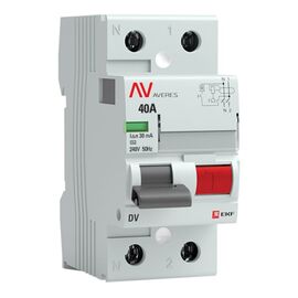 УЗО EKF Averes DV 2P (rccb-2-40-30-ac-av) 40А/30мА (AC) 