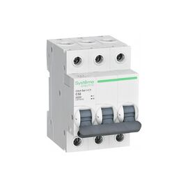  Автоматический выключатель Systeme Electric City9 Set АВ C (C9F34332) 32 А, 3 Р, 4.5 kА, 400 В (ранее EZ9F34332) 