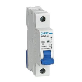  Автоматический модульный выключатель CHINT NB1-63 (R) 179600 1п B 10А 6кА 