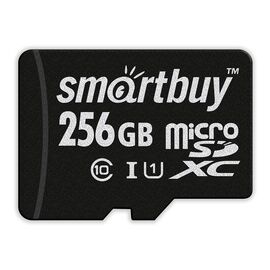  MicroSDXC  256GB  Smart Buy Class 10 UHS-I без адаптера 