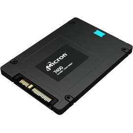  SSD Micron 7400 Max (MTFDKCC3T2TFC-1AZ1ZABYY) 3.2TB NVMe U.3 (15mm) PCIe NVMe Gen4 1x4 (v1.4) R6600/W3500MB/s 3D TLC MTTF 2М 800K/347K IOPS, 1 year 
