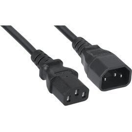  Кабель питания Cabeus PC-189-VDE-1.0-3M монитор-компьютер IEC 320 C13 - IEC 320 C14 (3x1.0) 