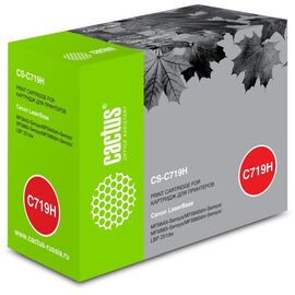 Картридж Cactus CS-C719H для Canon i-SENSYS MF5840/ MF5880, черный, 6400стр 