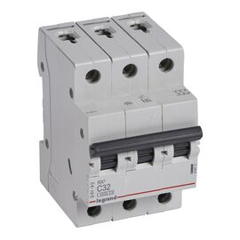  Выключатель автоматический Legrand RX3 419711 32A тип C 4.5kA 3П 400В 3мод 