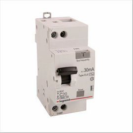  УЗО Legrand RX3 (419400) 30мА 20А 1П+Н AC 