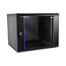  Шкаф коммутационный ЦМО ШРН-Эконом ШРН-Э-12.500-9005 настенный 12U 600x520мм черный 