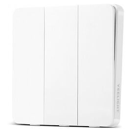  Настенный выключатель Xiaomi Yeelight Flex Switch Тройной YLKG14YL (YDQS0720001WTEU) белый 